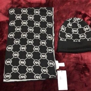 Michael Kors, hat and scarf